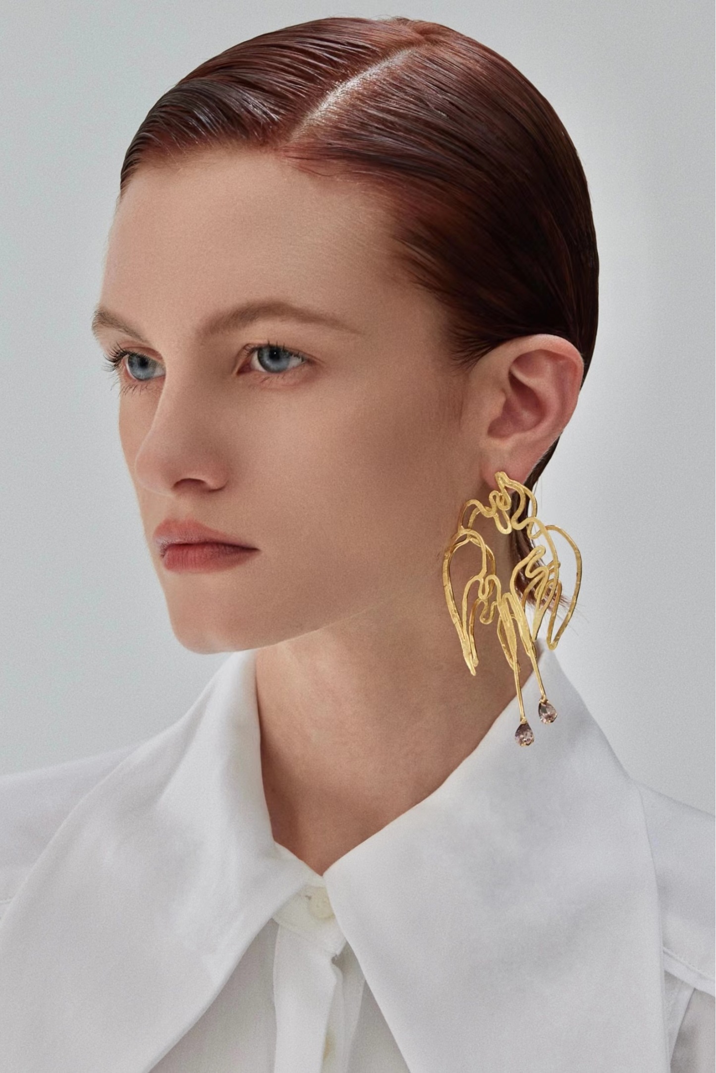 Double Swallow Single Earring