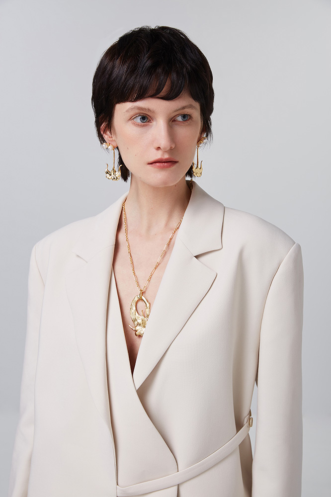 Datura Collection Single Flower Necklace