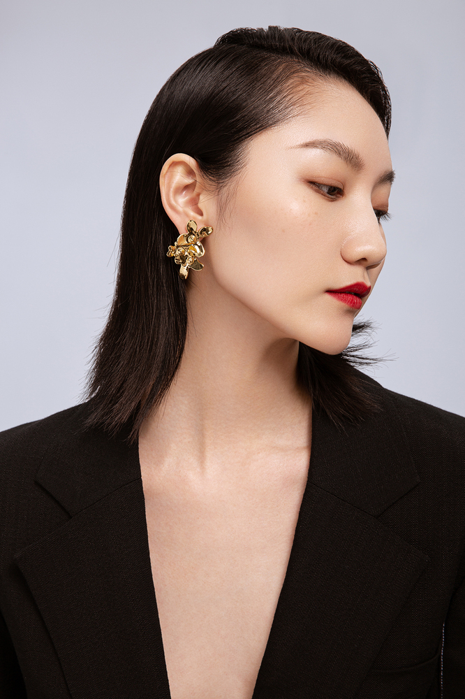 Hydrangea Collection Bifloral Earrings