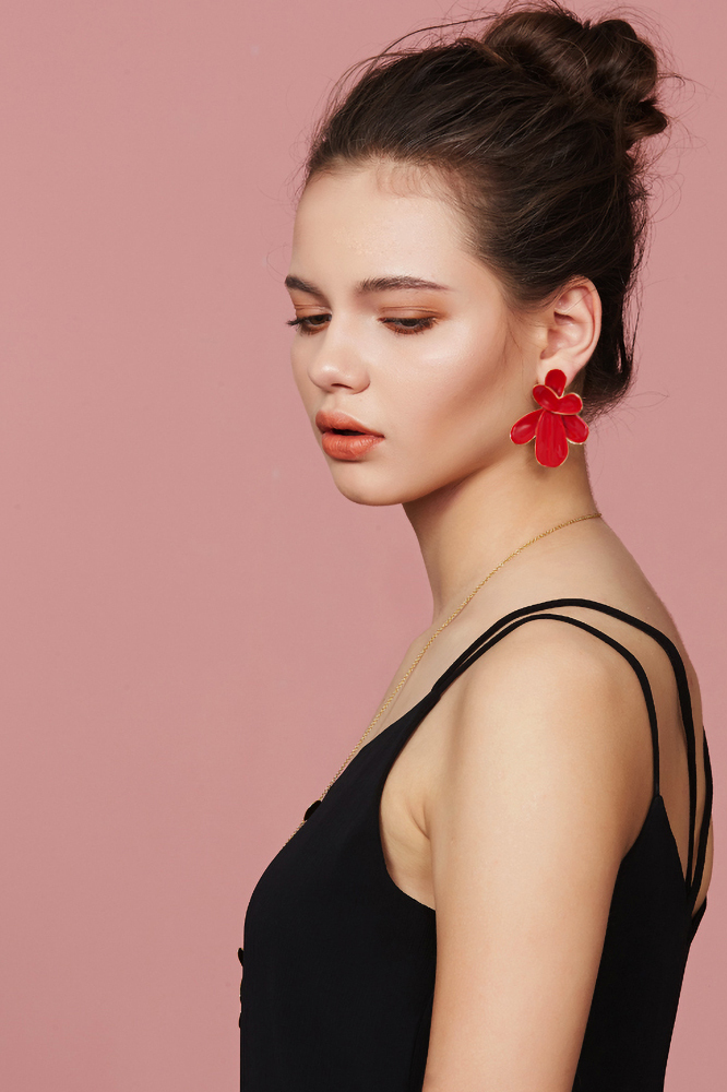 Petals Collection Big Petals Studs Earrings