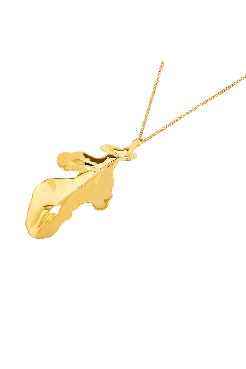 Fig Collection Leaf Shape Necklace