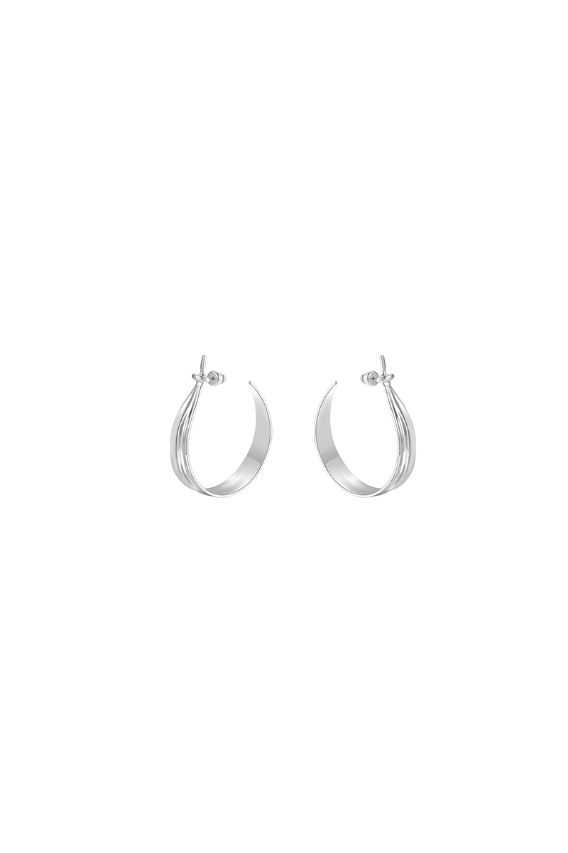 Peach Blooming Collection Peach Leaf Earrings
