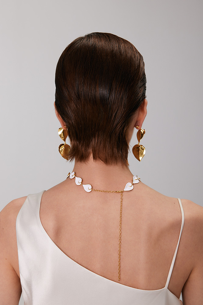 Calla Lily Collection Multi-flower Combination Choker