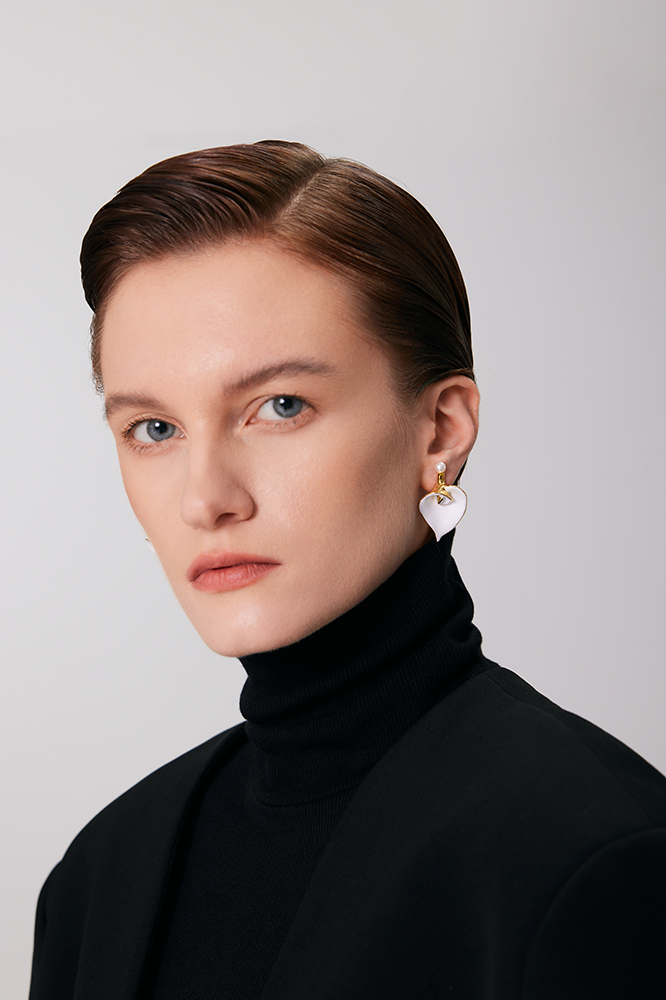 Calla Lily Collection Small Flower Earrings