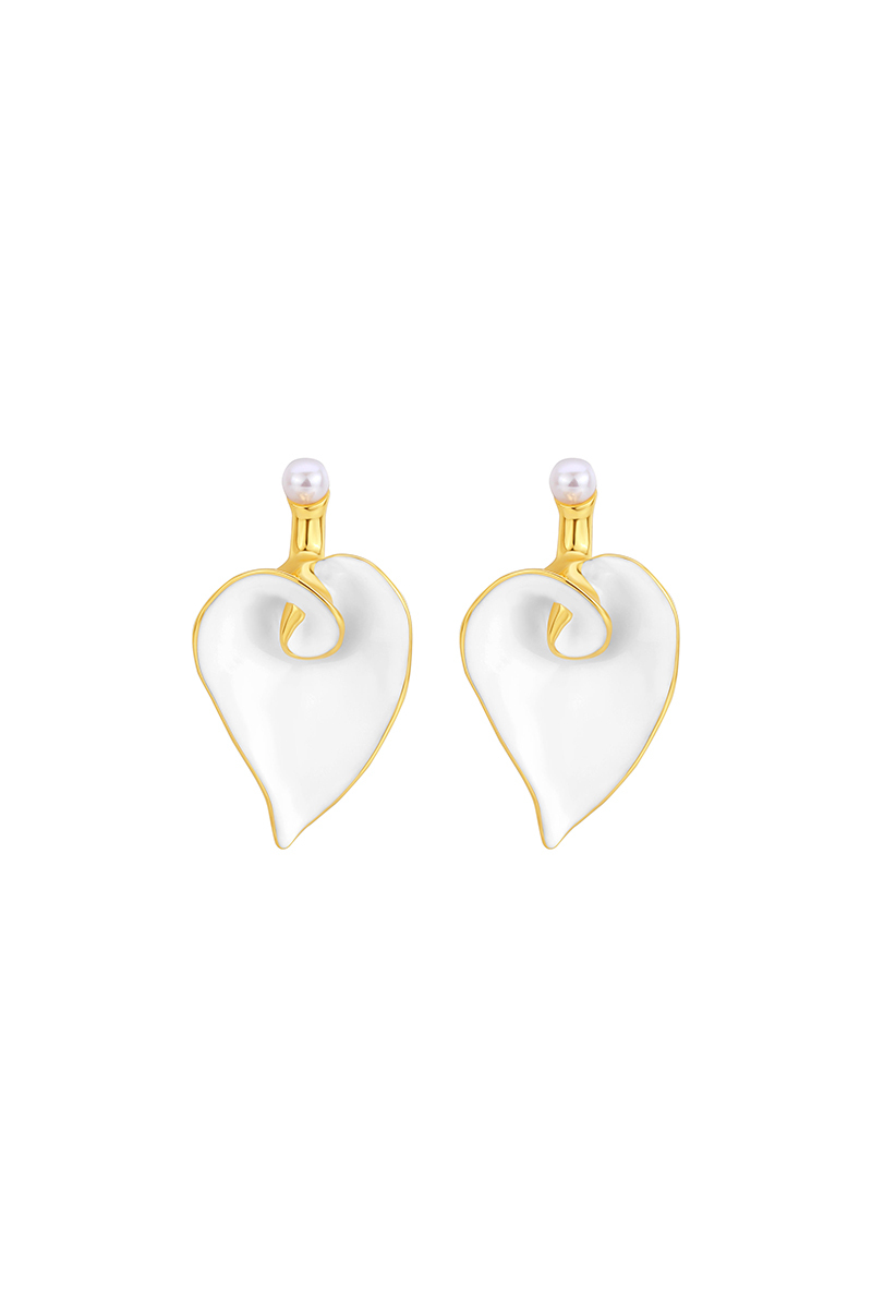 Calla Lily Collection Small Flower Earrings