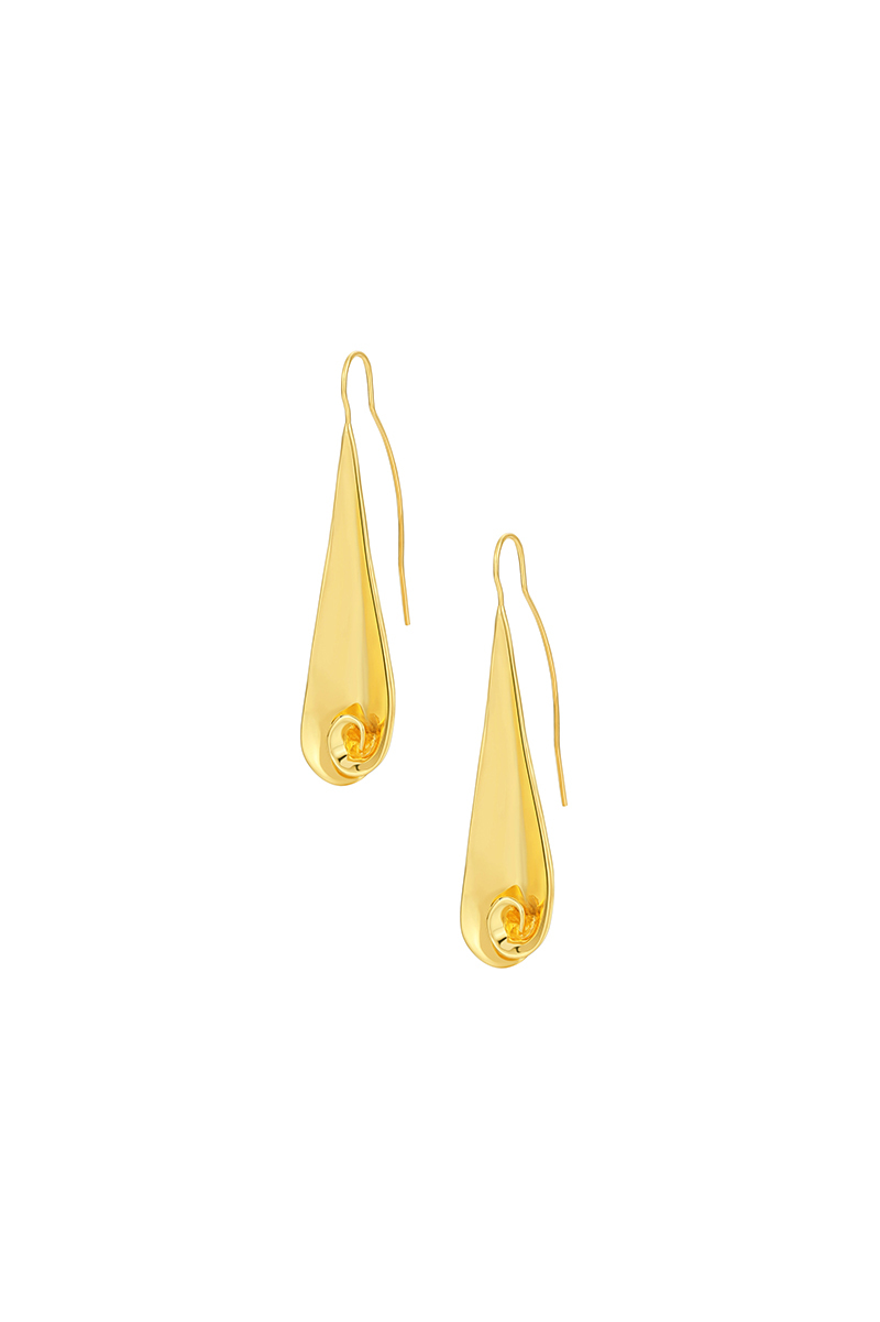 Calla Lily Collection Small Flower Earrings