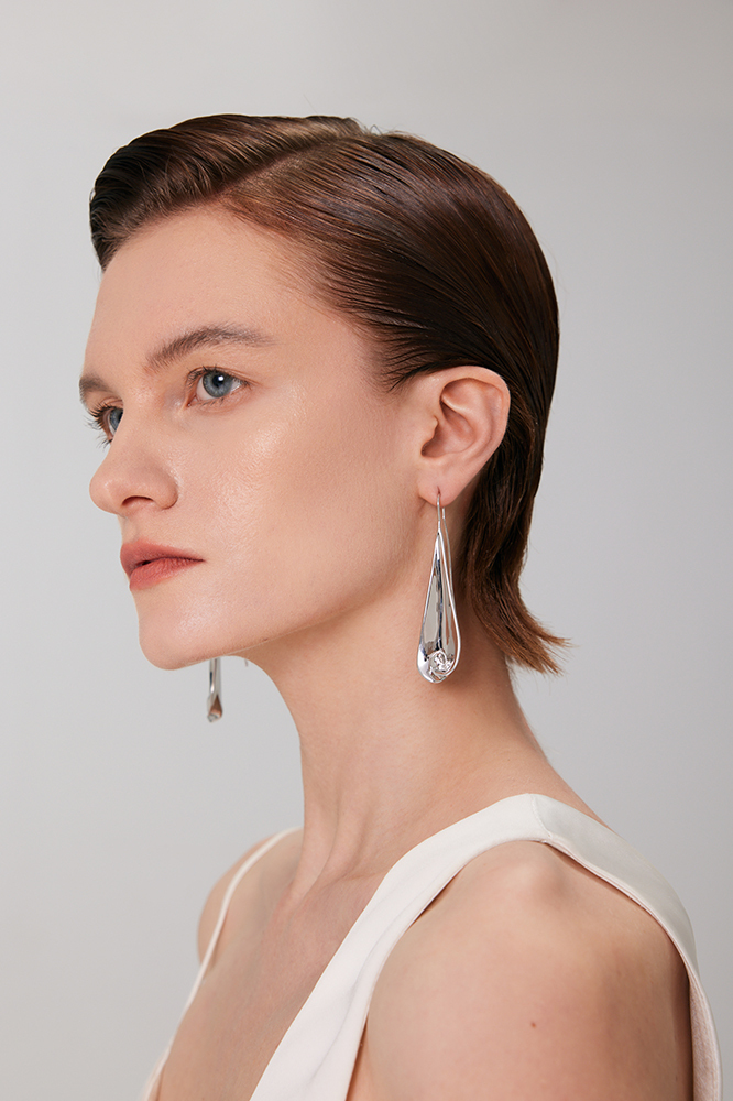 Calla Lily Collection Small Flower Earrings