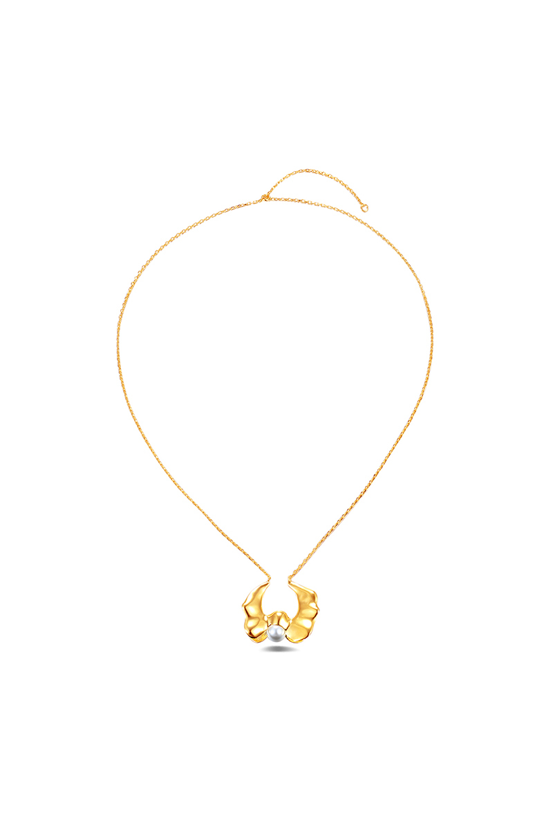 Calyx Collection Flower Design Necklace