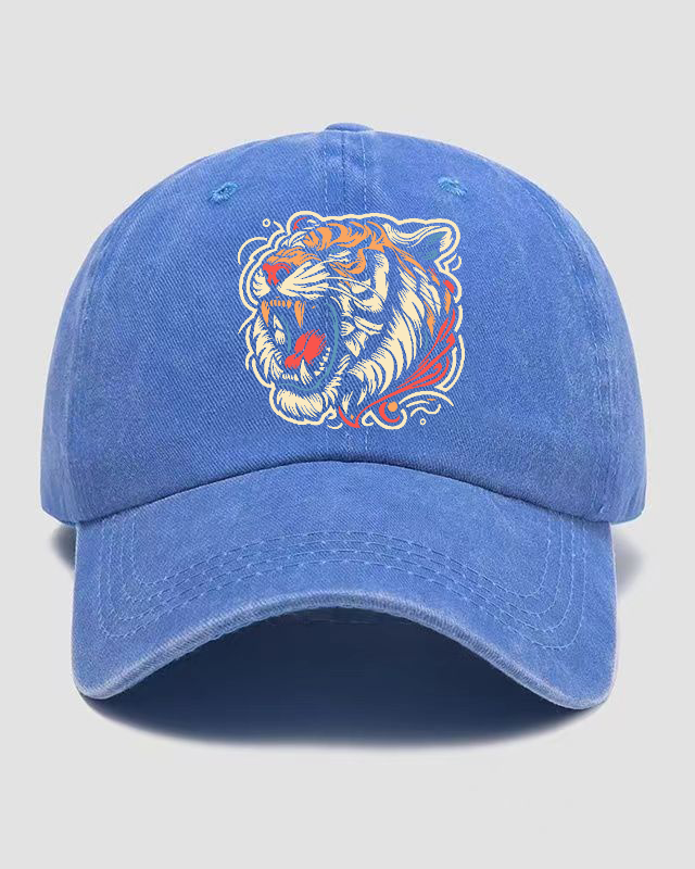 Tiger Washed  Cap