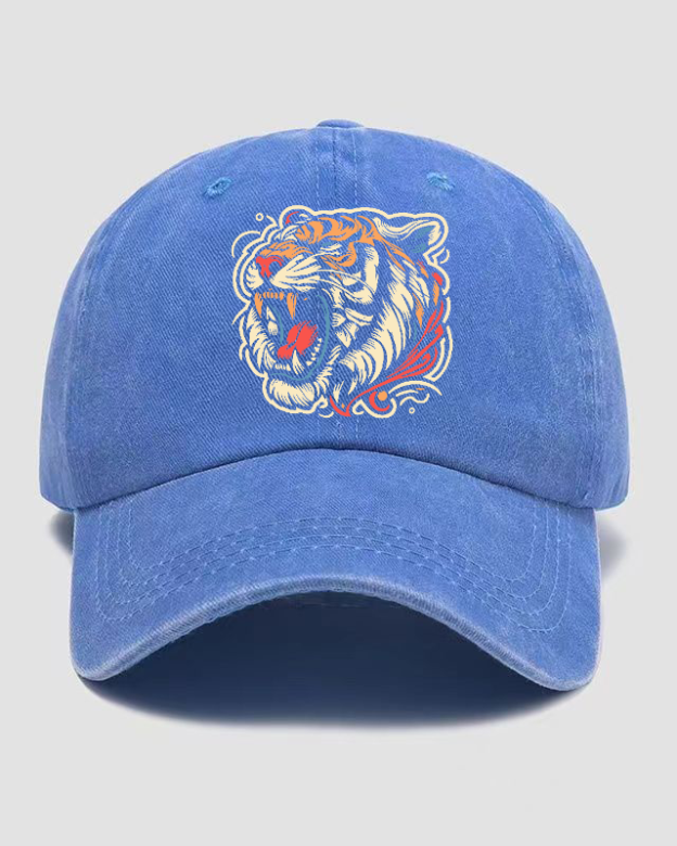 Tiger Washed  Cap