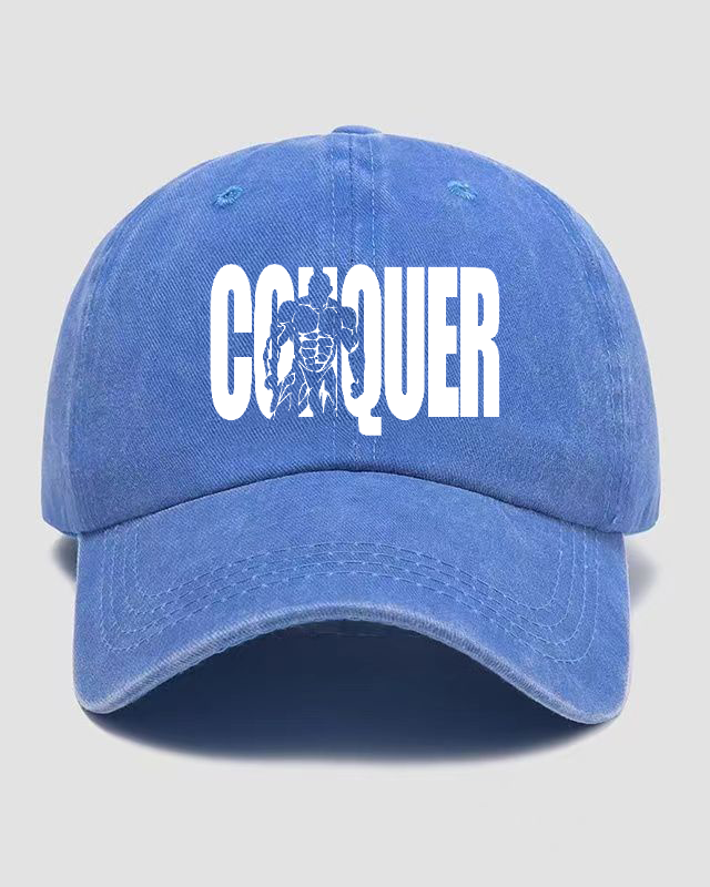 CONQUER Washed Cap