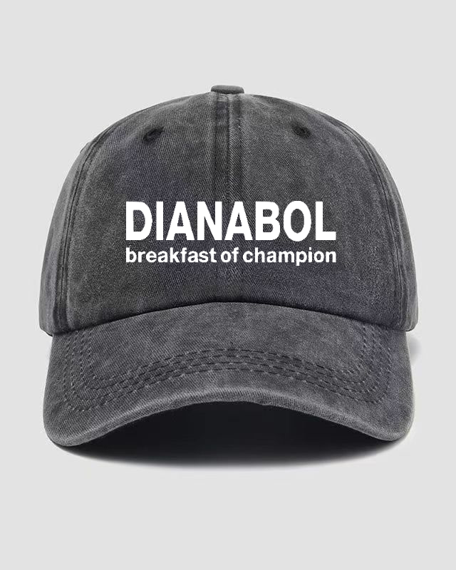 DIANABOL breakfast of champion Washed Cap