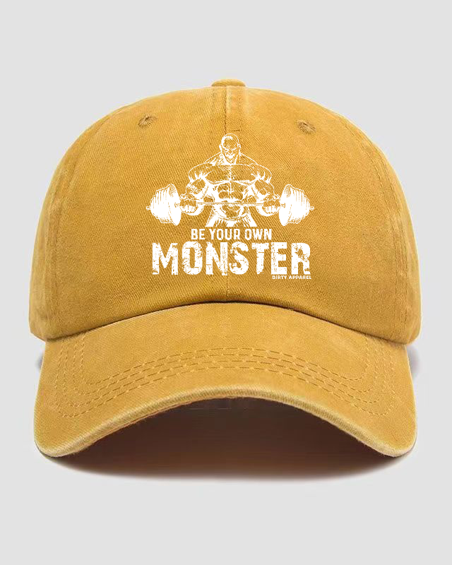 BY YOUR OWN MONSTER Washed Cap