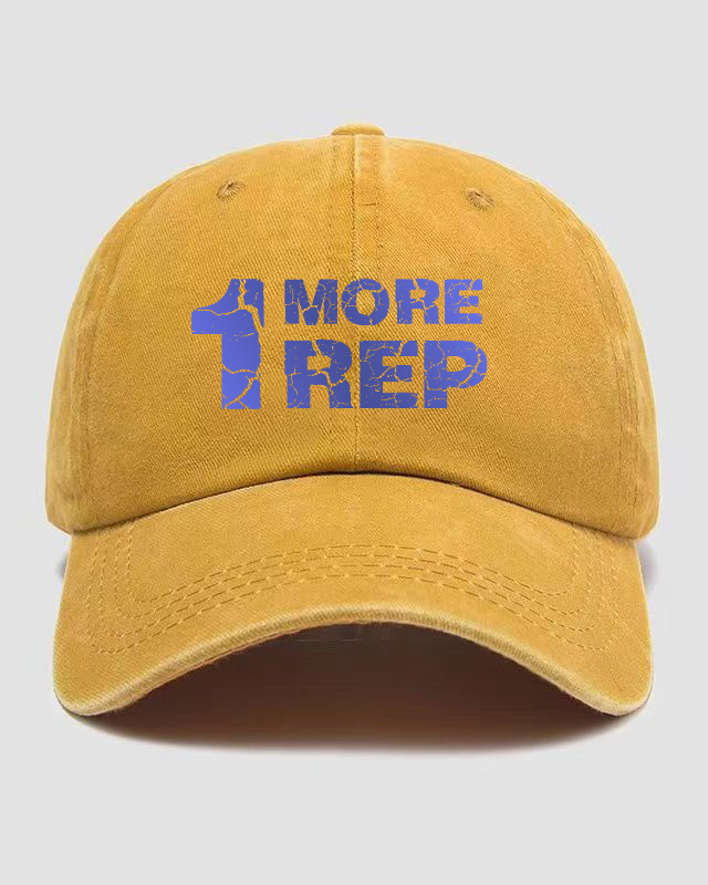 1 MORE REP Washed Cap