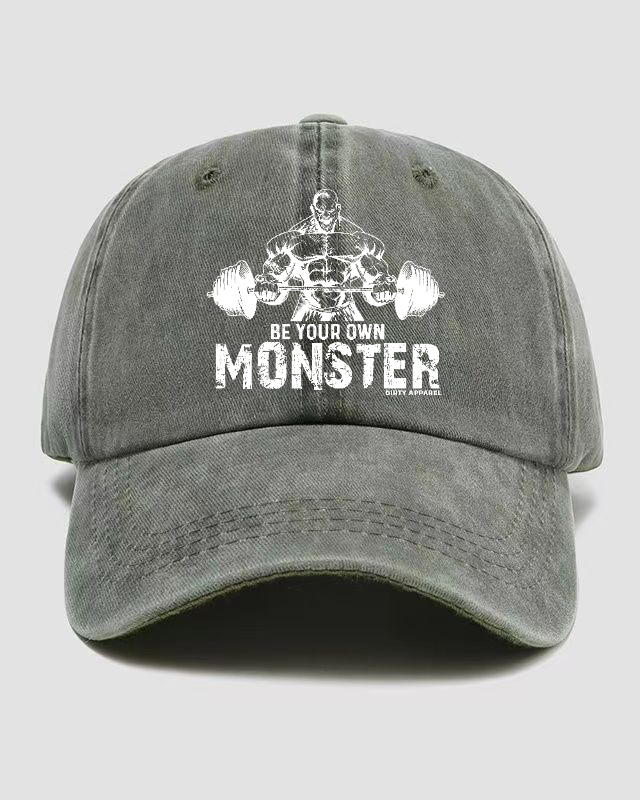 BY YOUR OWN MONSTER Washed Cap