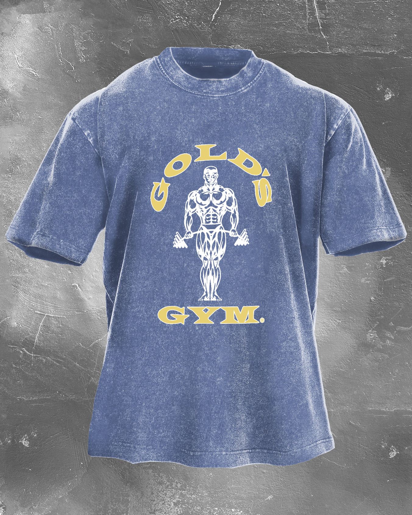 Strong Man Gym Men's washed T-shirt