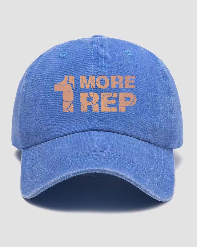 1 MORE REP Washed Cap