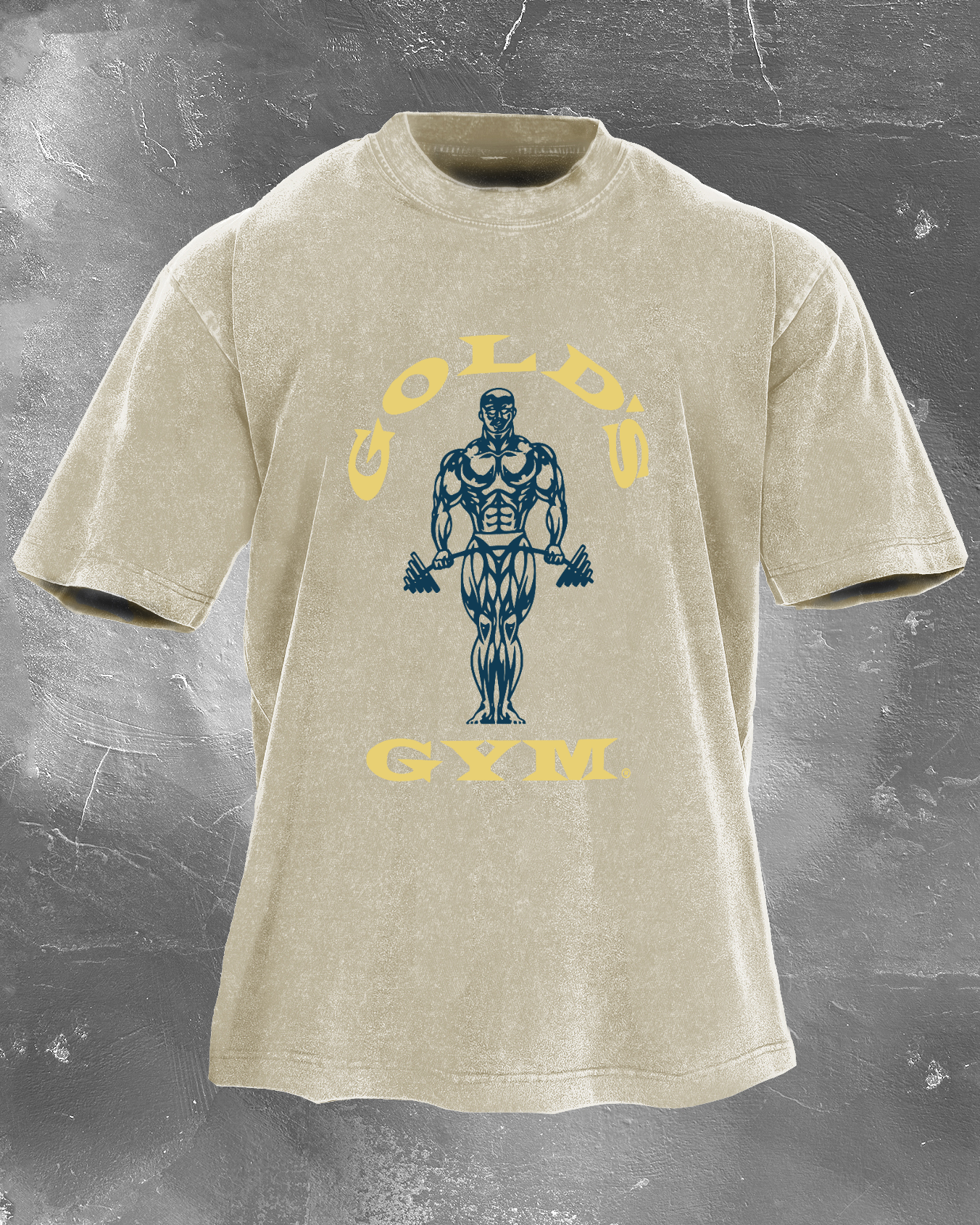 Strong Man Gym Men's washed T-shirt