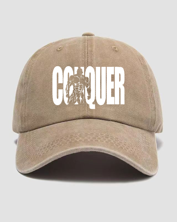 CONQUER Washed Cap