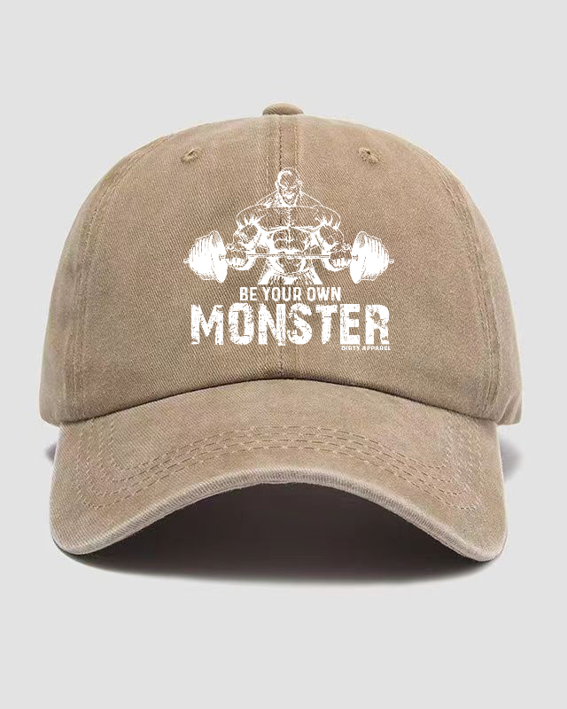 BY YOUR OWN MONSTER Washed Cap