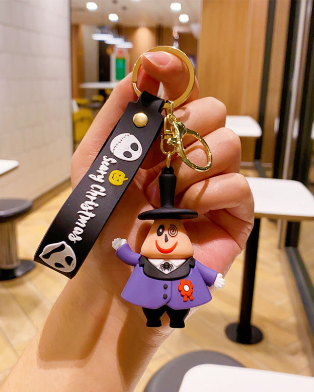 Cartoon Character Halloween Keychain