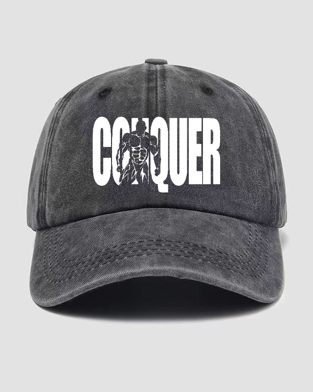 CONQUER Washed Cap