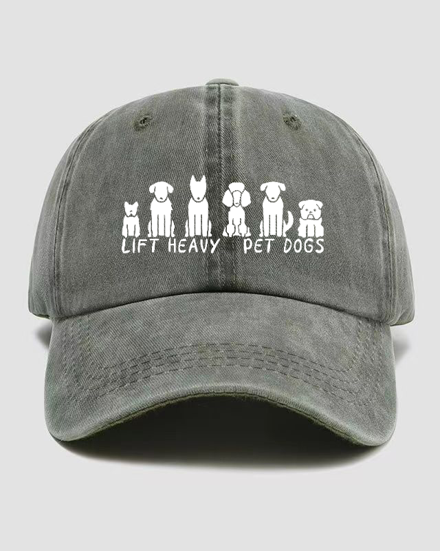 Pet Dog Washed Cap