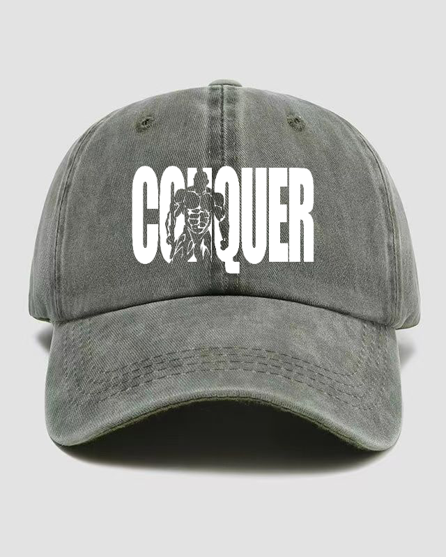 CONQUER Washed Cap