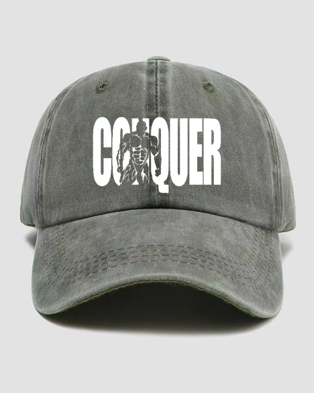 CONQUER Washed Cap
