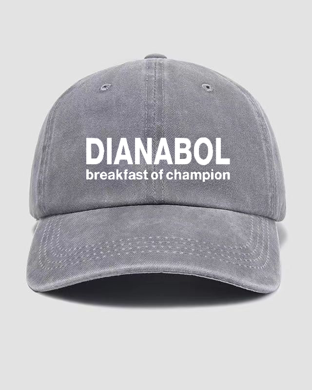 DIANABOL breakfast of champion Washed Cap