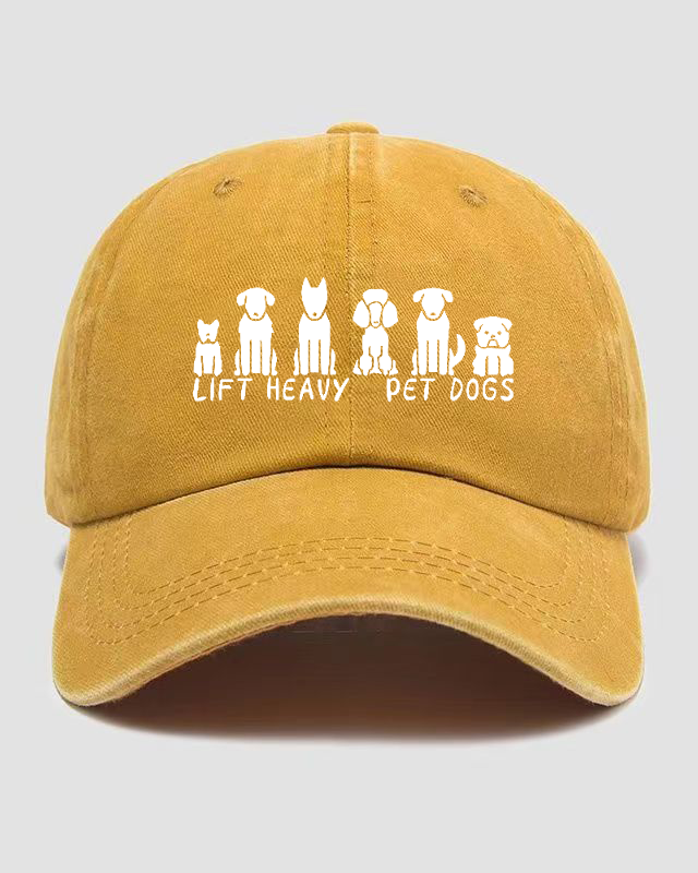 Pet Dog Washed Cap