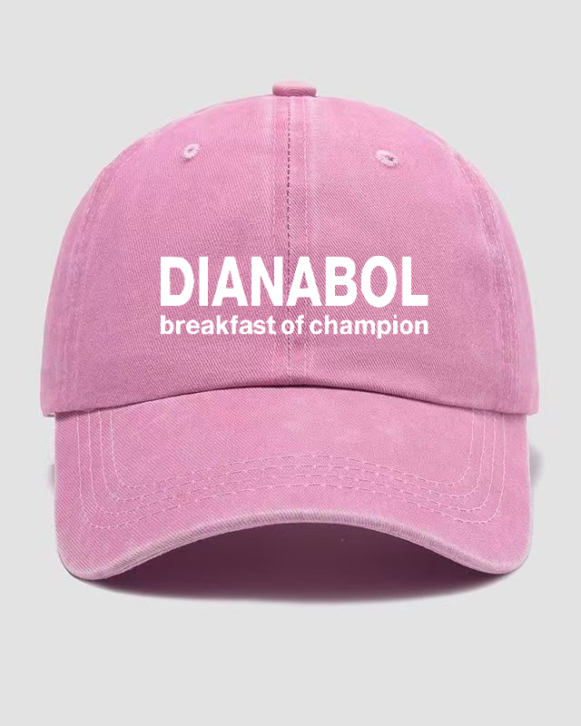 DIANABOL breakfast of champion Washed Cap