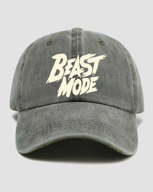 BEAST MODE Washed Cap