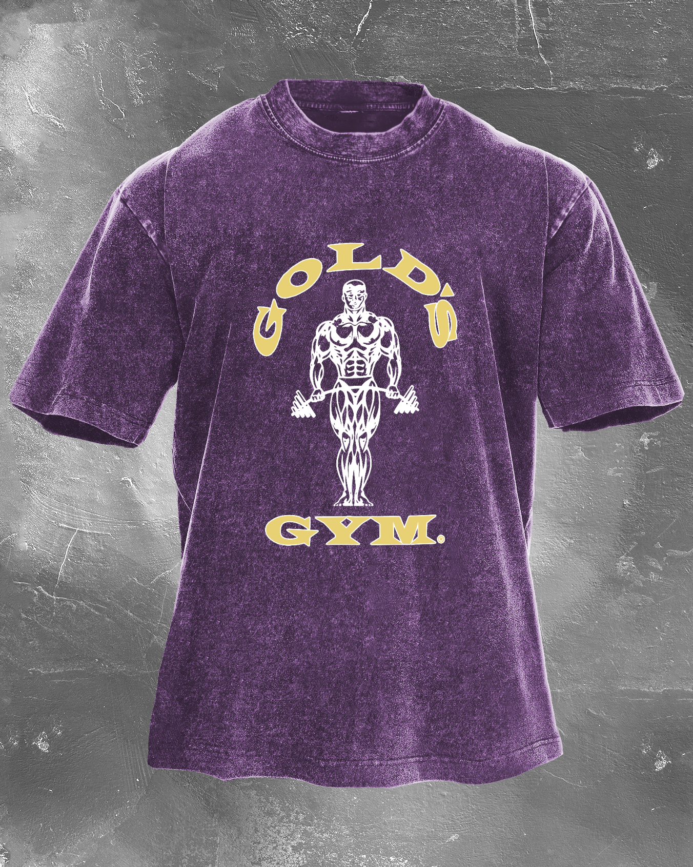 Strong Man Gym Men's washed T-shirt