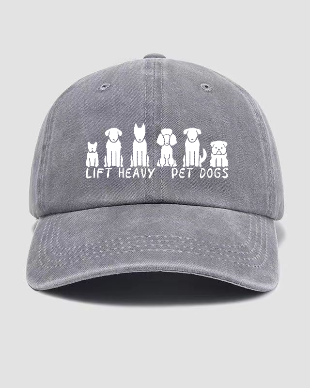 Pet Dog Washed Cap
