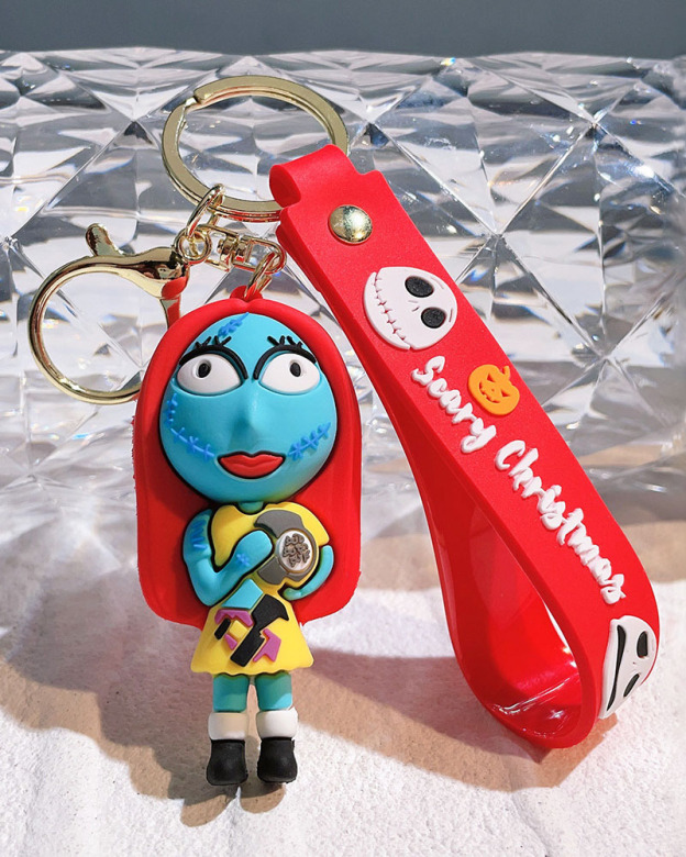 Cartoon Character Halloween Keychain