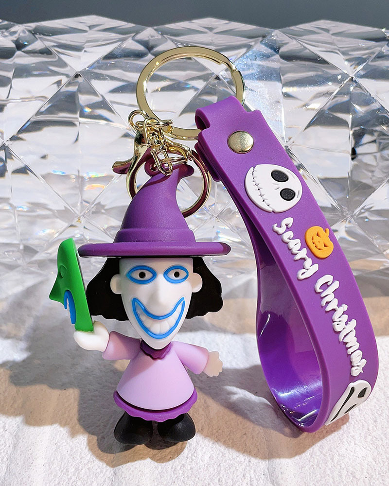 Cartoon Character Halloween Keychain