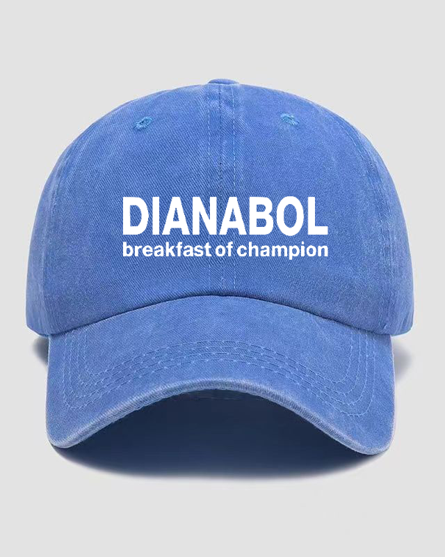 DIANABOL breakfast of champion Washed Cap