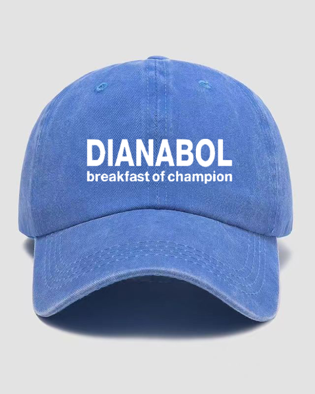 DIANABOL breakfast of champion Washed Cap