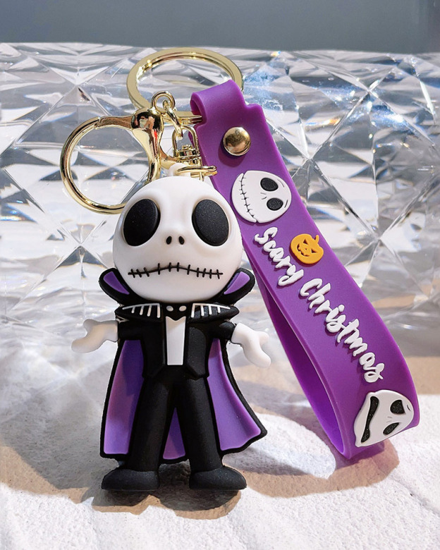 Cartoon Character Halloween Keychain