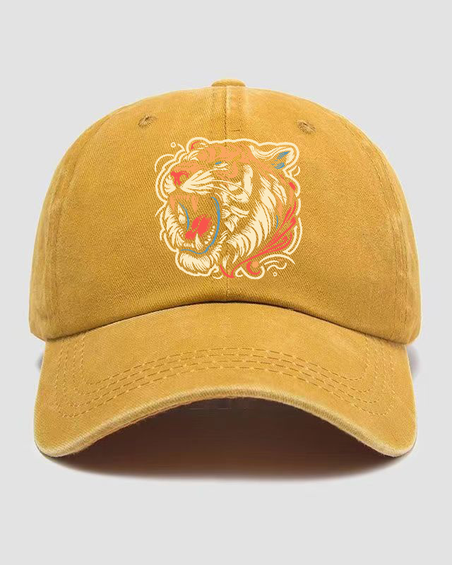 Tiger Washed  Cap