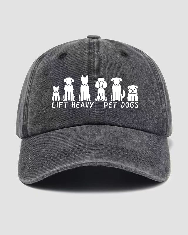 Pet Dog Washed Cap