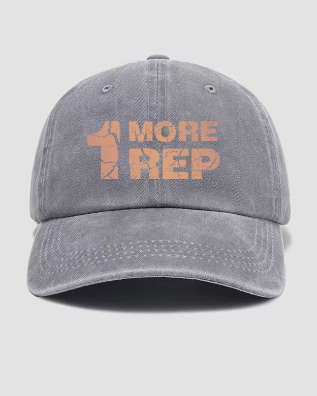 1 MORE REP Washed Cap