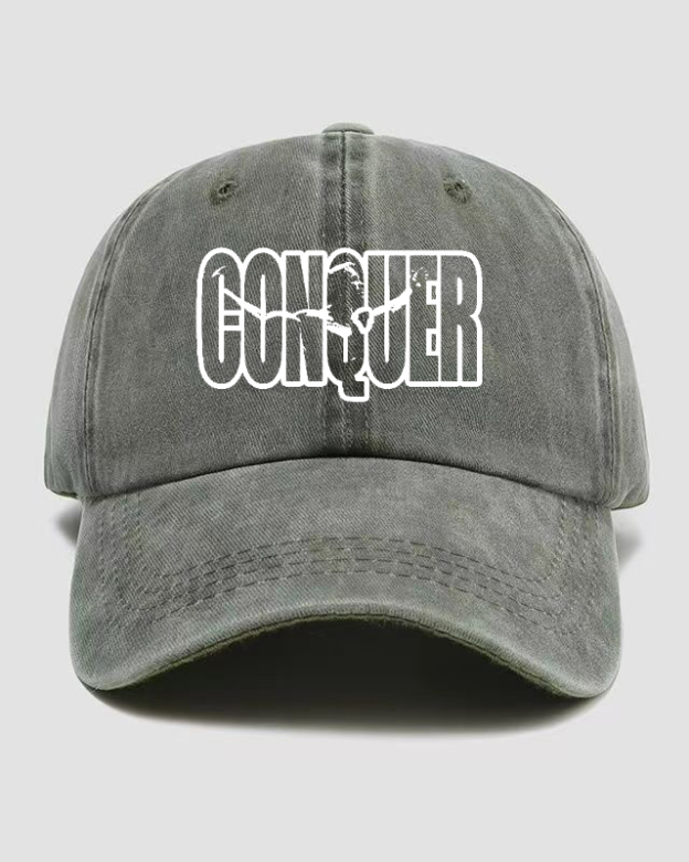 CONQUER Washed Cap