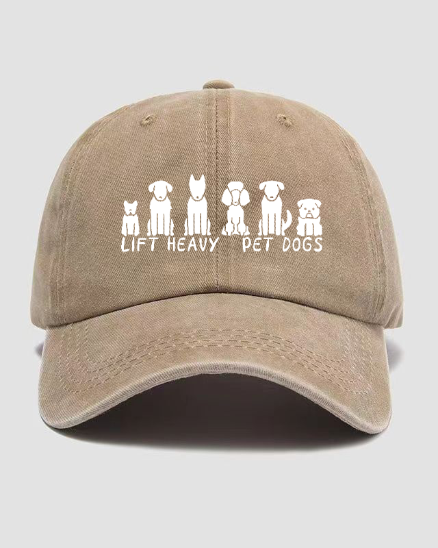 Pet Dog Washed Cap