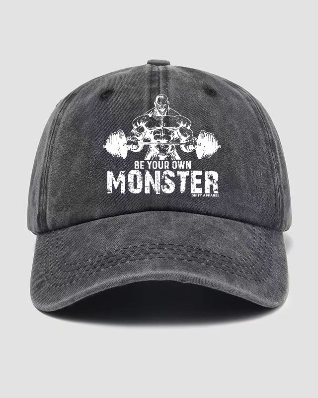 BY YOUR OWN MONSTER Washed Cap