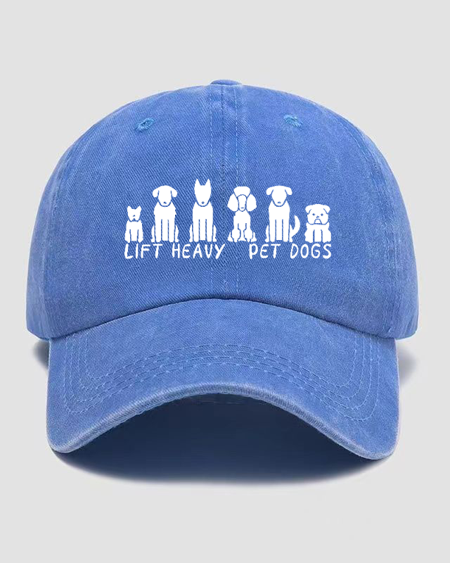 Pet Dog Washed Cap