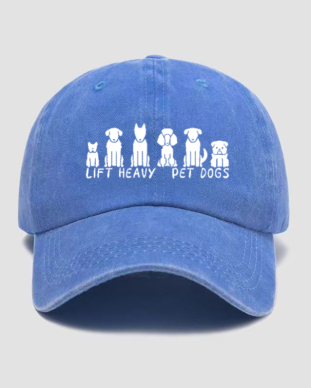 Pet Dog Washed Cap