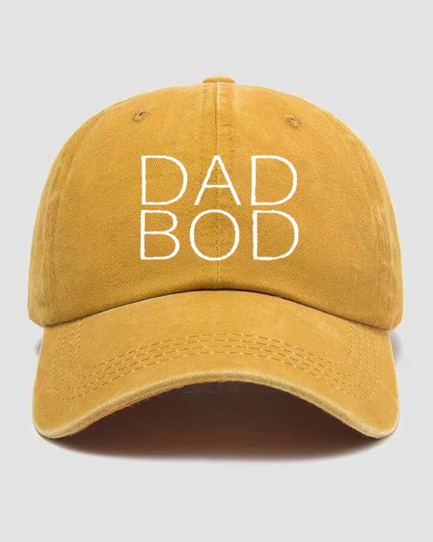DAD BOD Washed Cap