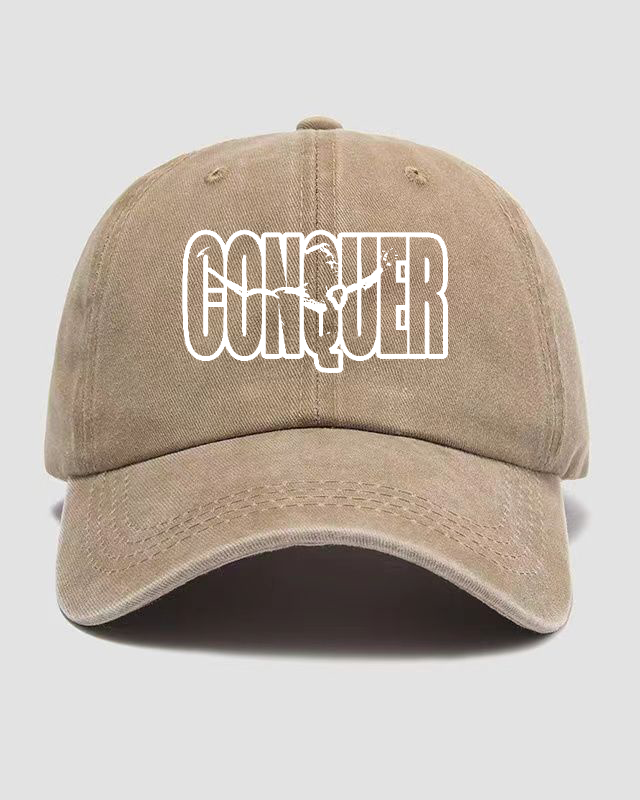 CONQUER Washed Cap